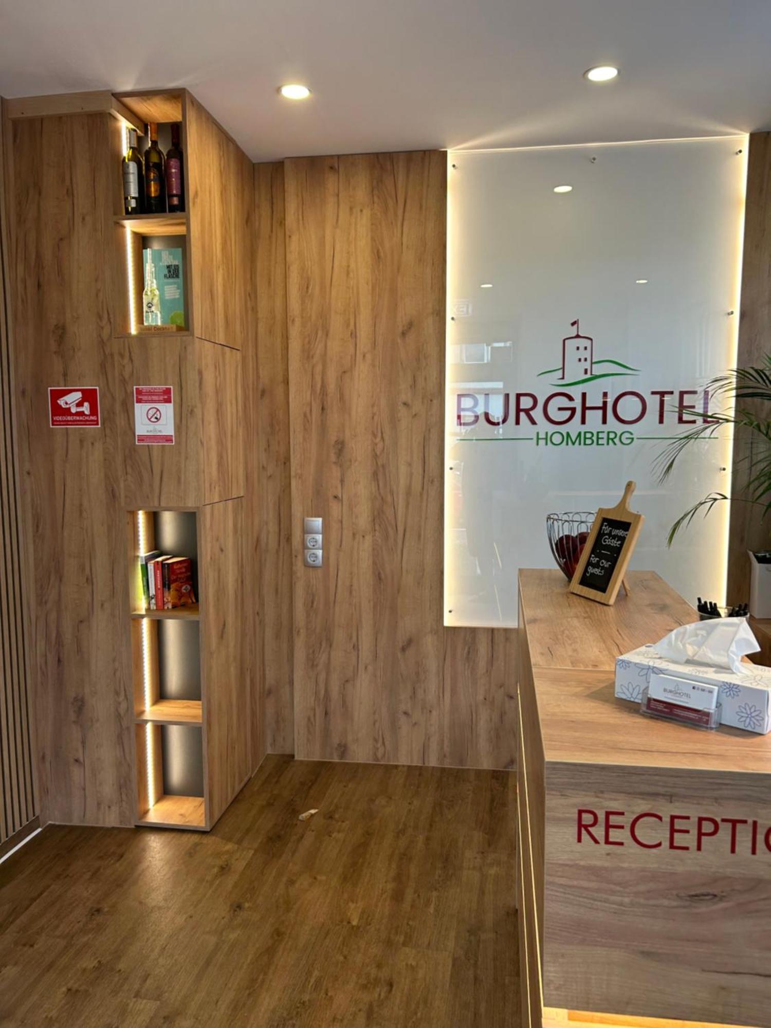 Burghotel Homberg هومبرغ المظهر الخارجي الصورة